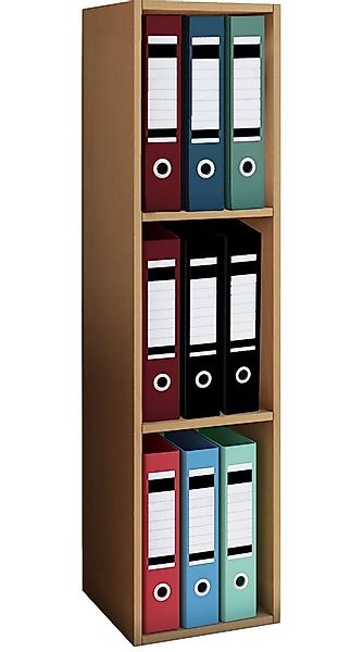 VCM Aktenregal Holz Büro Regal Bücher Ordner Aktenregal Offas 3f günstig online kaufen
