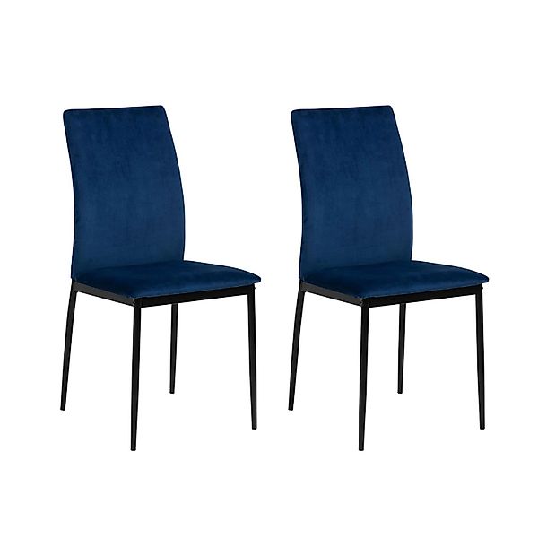 ACTONA GROUP Esszimmerstuhl "Demina" (Set) 4 Stk. in Samtvelours oder Kunst günstig online kaufen