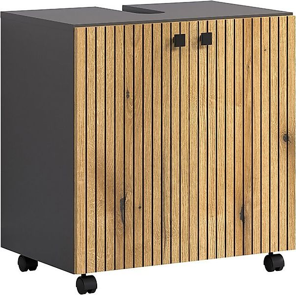 welltime Waschbeckenunterschrank Amrum (1-St) BxHxT 80 x 64 x 42cm Waschbec günstig online kaufen