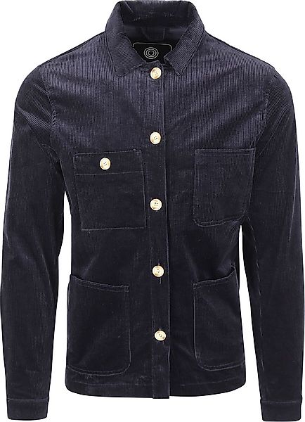 Blue Industry Overshirt Cord Dunkelblau - Größe S günstig online kaufen