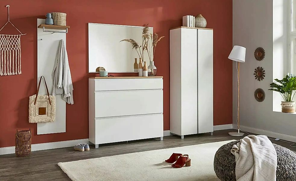 Dielenschrank  Skala ¦ weiß ¦ Maße (cm): B: 70 H: 193 T: 37.0 Schränke > Di günstig online kaufen