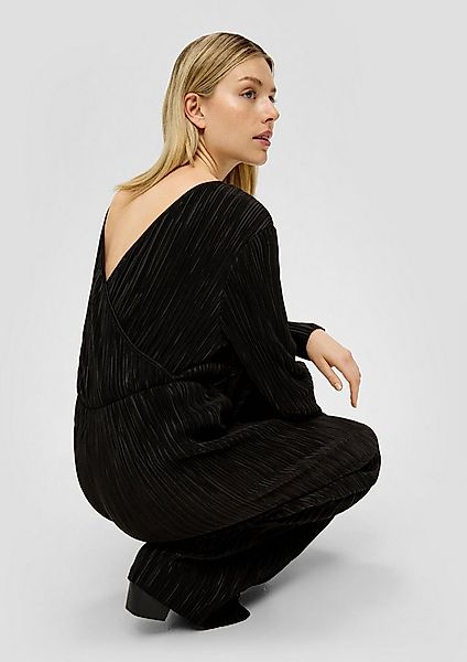 s.Oliver Jumpsuit Overall Jumpsuit mit Plisseefalten günstig online kaufen
