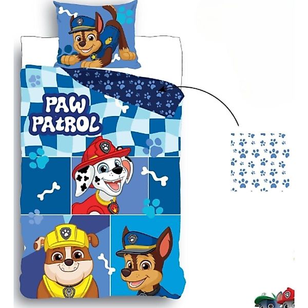 PAW PATROL Kinderbettwäsche Paw Patrol Bettwäsche günstig online kaufen