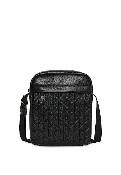 Calvin Klein Umhängetasche "EMBLEM EMBOSS REPORTER", Schultertasche, Brustt günstig online kaufen