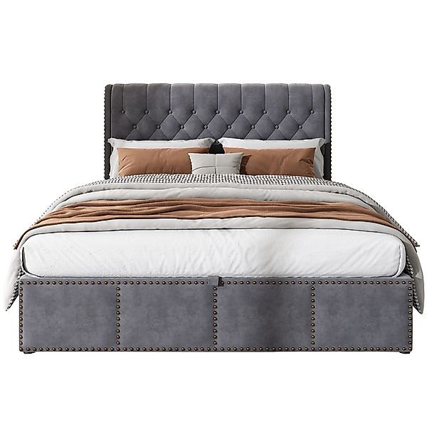 REDOM Polsterbett Doppelbett (140 x 200 günstig online kaufen