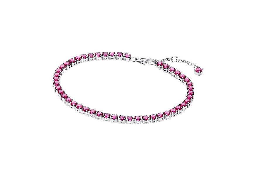 Pandora Tennisarmband für Pink Silber günstig online kaufen