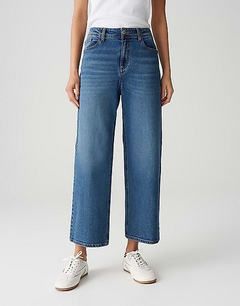 OPUS Weite Jeans LANAH aus Dry Indigo® Mid Rise günstig online kaufen