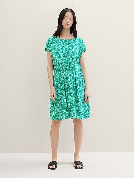 TOM TAILOR Denim Druckkleid im Midi-Look günstig online kaufen