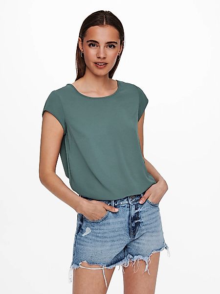 ONLY Kurzarmbluse ONLVIC – feminines Blusenshirt günstig online kaufen