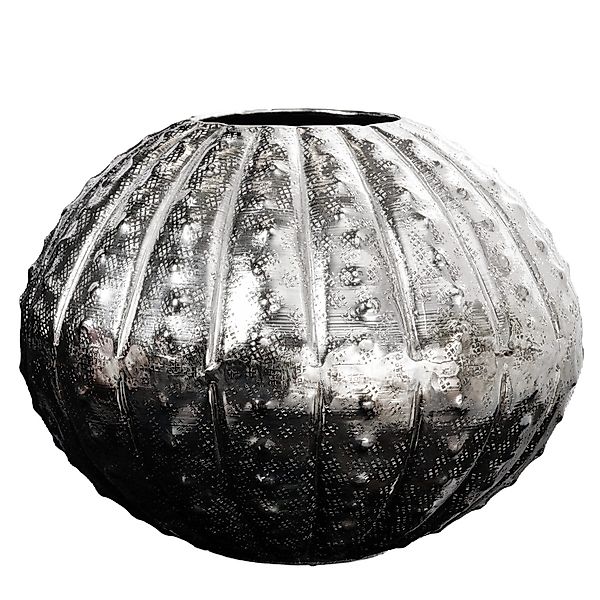 riess-ambiente Dekovase ABSTRACT 30cm silber (Einzelartikel, günstig online kaufen