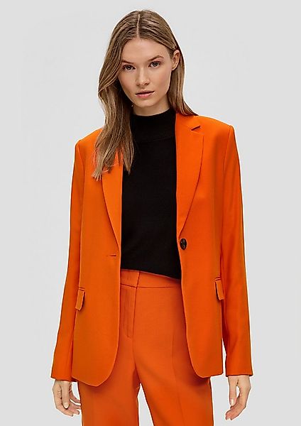 s.Oliver Jackenblazer Indoor-Blazer Blazer aus Viskosemix günstig online kaufen