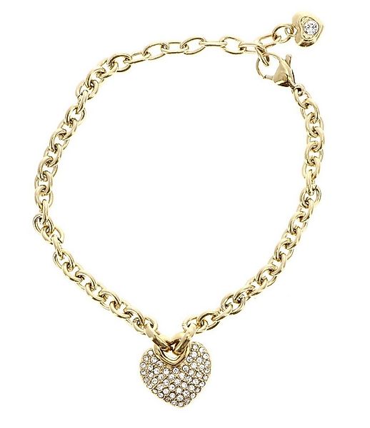 Guess Gliederarmband Heart Pave Bracelet günstig online kaufen