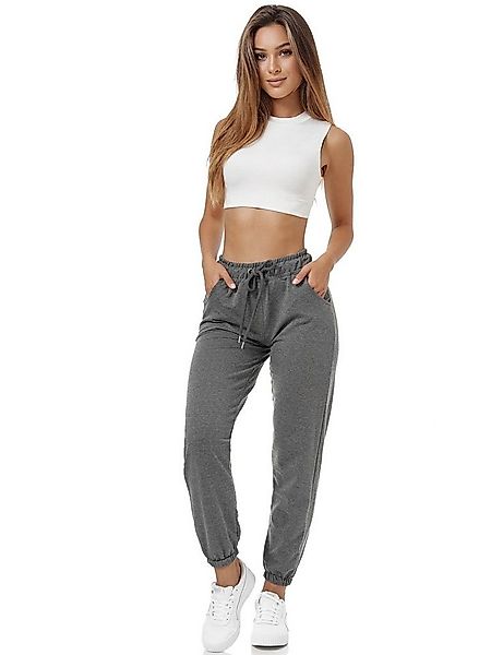 Tazzio Jogginghose F300 moderne & bequeme Regular Fit Damen Sporthose günstig online kaufen
