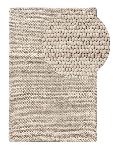 benuta Wollteppich Beads, rechteckig, Höhe: 11 günstig online kaufen