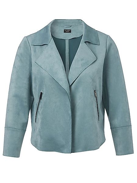 VIA APPIA DUE Jackenblazer (1-tlg) aus veganem Velours-Leder günstig online kaufen