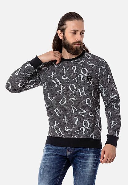 Cipo & Baxx Sweatshirt "Adam" günstig online kaufen