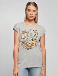 Youth Designz Print-Shirt "Flowers Botanic" Damen günstig online kaufen