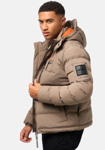 Stone Harbour Winterjacke "Arvidoo" mit Kapuze Modische Herren Winter Stepp günstig online kaufen