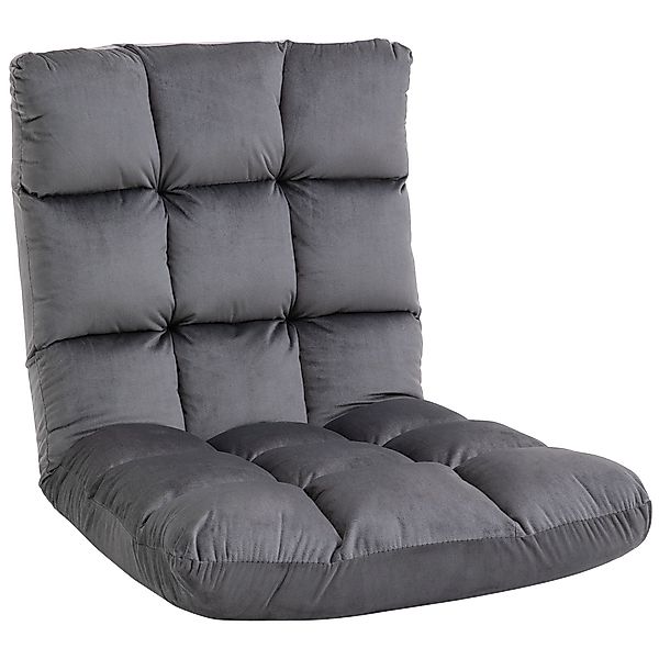 HOMCOM Relaxsessel 3-in-1 Klappbar mit Rückenlehne günstig online kaufen