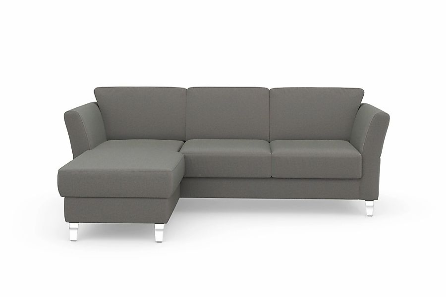 sit&more Ecksofa "Visby L-Form" wahlweise mit Bettfunktion und Bettkasten, günstig online kaufen