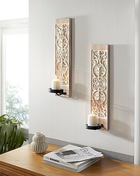 Home affaire Wandkerzenhalter (2er-Set) günstig online kaufen