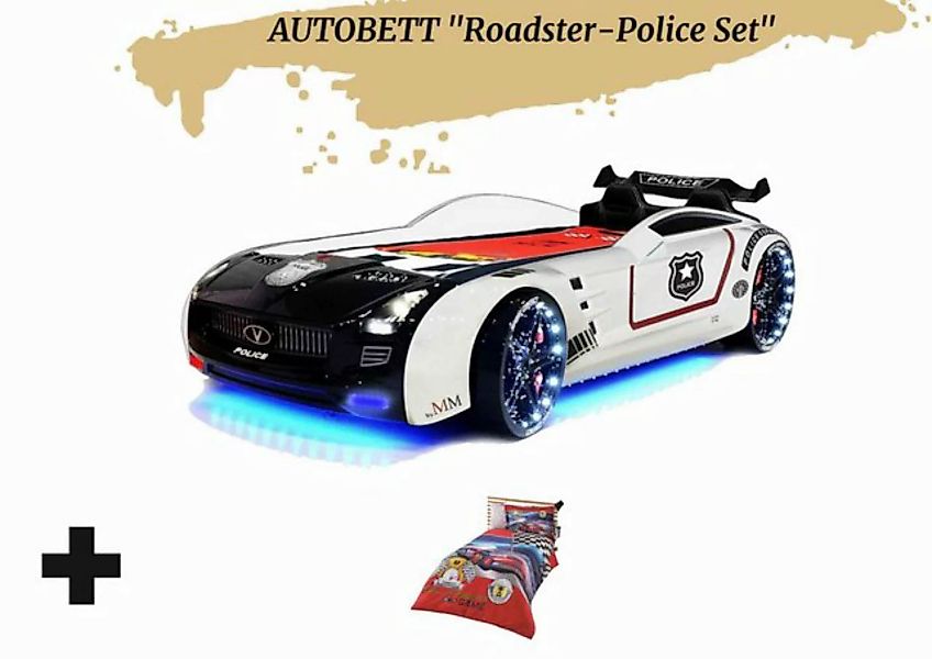 Aileenstore Autobett Rio (inkl. Bettwäsche, Sportsitze, Lattenrost, LED und günstig online kaufen