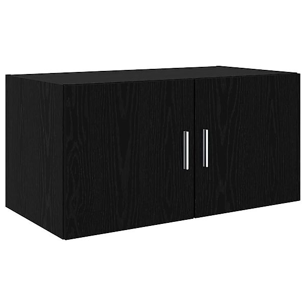 vidaXL Hängeschrank Wandschrank Schwarze Eiche 80 günstig online kaufen