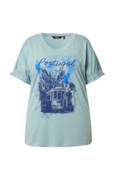 Ulla Popken T-Shirt T-Shirt Portugal Oversized günstig online kaufen