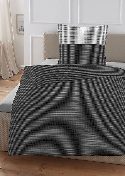 HECHTER PARIS Wendebettwäsche "0061310" 2 Stk. tlg. feiner Glanz + weicher günstig online kaufen