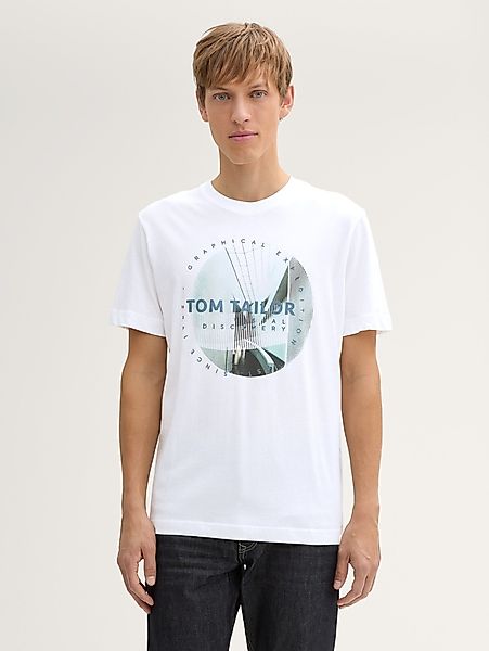 TOM TAILOR T-Shirt T-Shirt mit Foto-Print günstig online kaufen