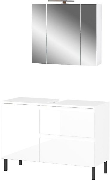 GERMANIA Badmöbel-Set "Scantic", (2 St.), bestehend aus Waschbeckenuntersch günstig online kaufen