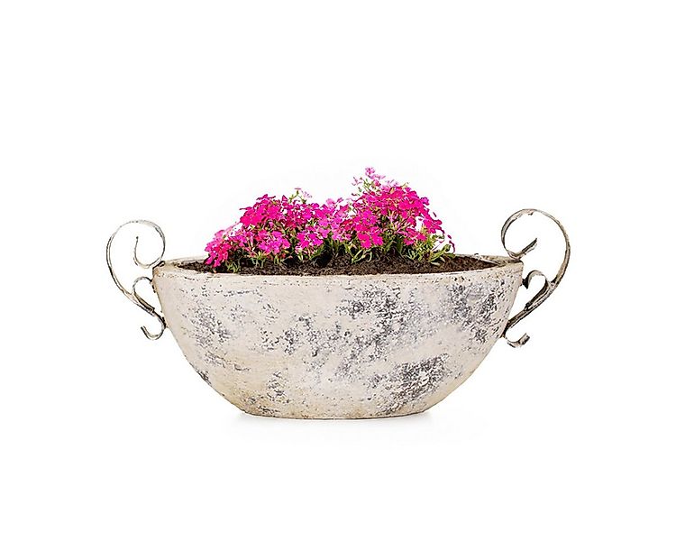 matches21 HOME & HOBBY Blumentopf Keramik Pflanzschale für draussen oval De günstig online kaufen