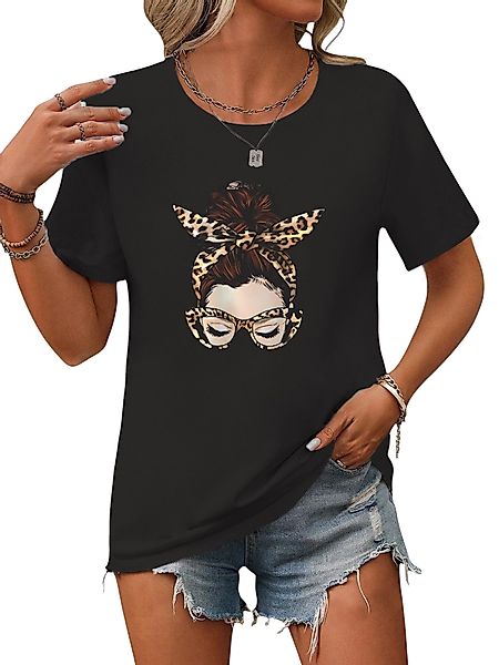 PYL Kurzarmshirt Damen Sommer Casual Bequemes günstig online kaufen
