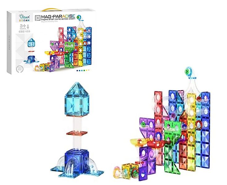 COIL Magnetische Bauklötze, Magnetische Konstruktionsbeläge Magnetspielbaus günstig online kaufen