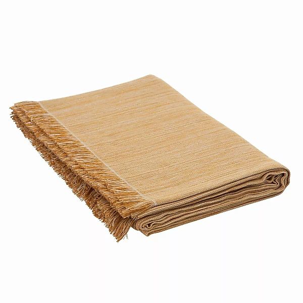 Tischdecke Beige Polyester 100 % Baumwolle Senf 150 X 200 Cm günstig online kaufen