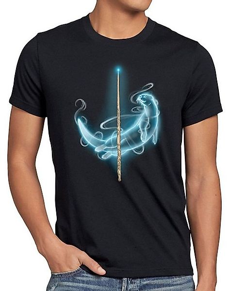 style3 T-Shirt Patronus Hermine potter schule zauber harry quidditch besen günstig online kaufen