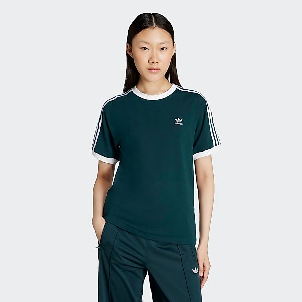adidas Originals T-Shirt "3 STRIPE TEE" ohne Verschluss, mit Rippdetails, a günstig online kaufen