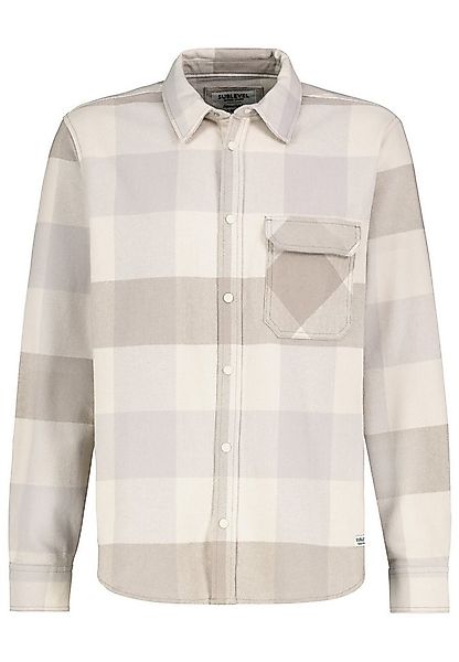 SUBLEVEL Langarmhemd Stylisches Karo-Design mit Brusttasche vorne (1-tlg) H günstig online kaufen
