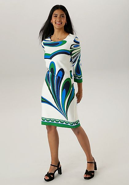 Aniston SELECTED Jerseykleid, mit fantasievollen Alloverprint günstig online kaufen