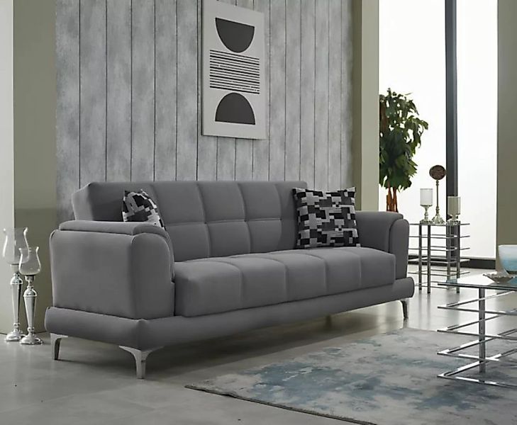 JVmoebel 3-Sitzer Moderne Dreisitzer Polstersofa Couch 3 Sitzer Stoffsofa S günstig online kaufen