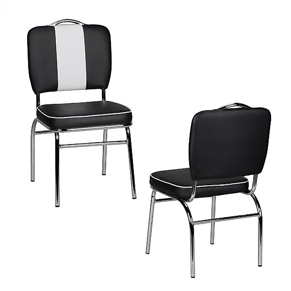 FINEBUY Esszimmerstuhl SuVa2787_2 (2er Set American günstig online kaufen
