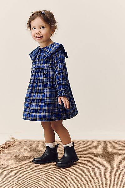 Next Blusenkleid Langarmkleid mit Kragen (1-tlg) günstig online kaufen