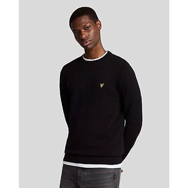 Lyle & Scott  Pullover KN2136V COTTON CREW-Z865 JET BLACK günstig online kaufen