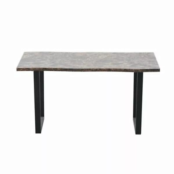 HTI-Line Tisch Detroit marmor dunkel Detroit schwarz günstig online kaufen
