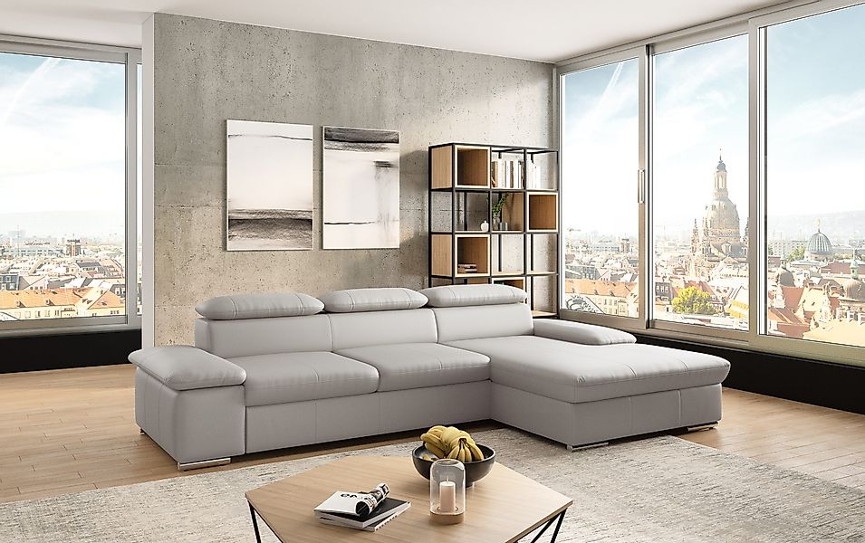 sit&more Ecksofa Valantine L-Form, inkl. Kopf- günstig online kaufen