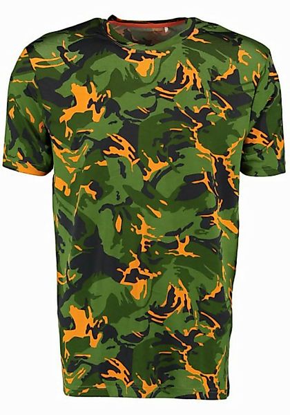 Tom Collins T-Shirt Okewa Kurzarmshirt mit Allover-Camouflage-Druck günstig online kaufen