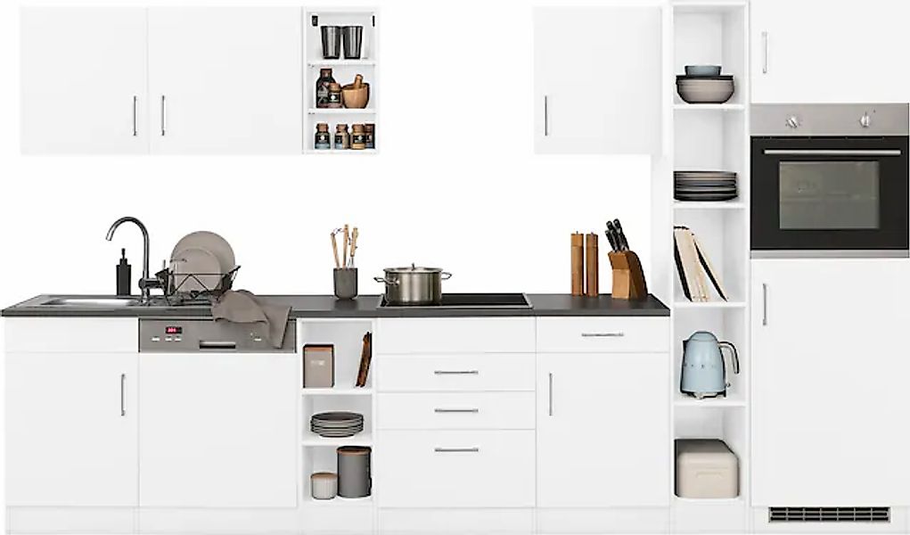 KOCHSTATION Küchenzeile »KS-Paris – Küchen mit einzigartigen Fotomotiven au günstig online kaufen