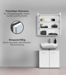 mokebo Spiegelschrank Die Badenixe (71x70x23 cm, günstig online kaufen