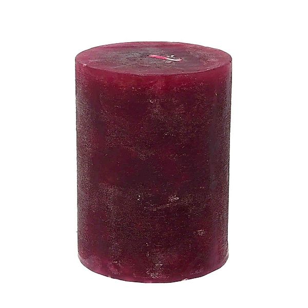 B&S Stumpenkerze Stumpenkerze bordeaux 8 x günstig online kaufen