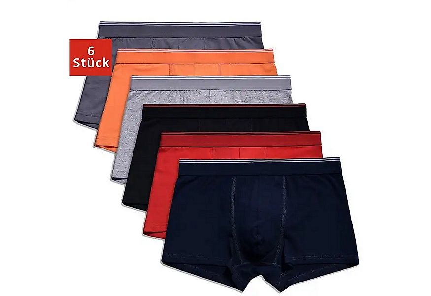 DDOnlineShop Boxershorts Herren Boxershorts 6er Pack – Baumwolle Stretch Un günstig online kaufen
